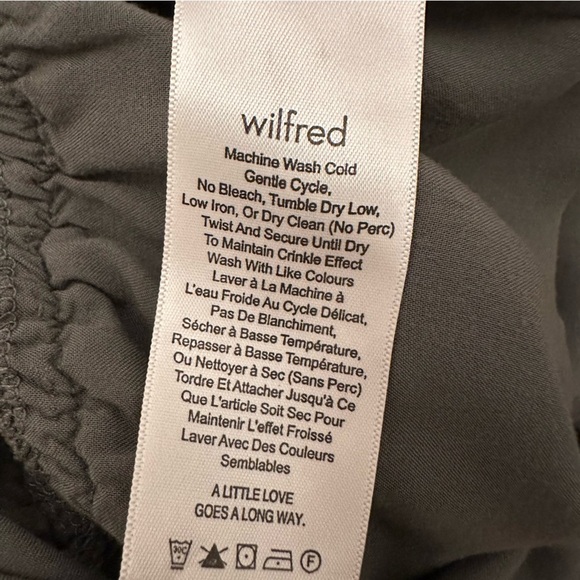 Aritzia Women's Wilfred Irene Wide Leg Jumpsuit Size XSmall (c5) - Picture 15 of 16